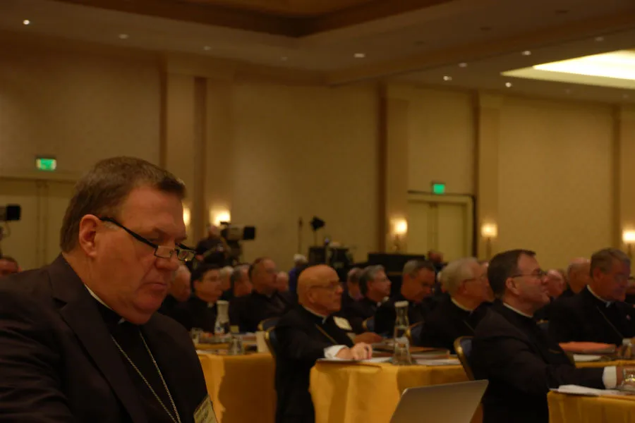 Bishops from across the United States take part in the USCCB's Fall General Assembly in Baltimore on November 11, 2013. ?w=200&h=150