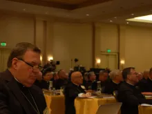 Bishops from across the United States take part in the USCCB's Fall General Assembly in Baltimore on November 11, 2013. 