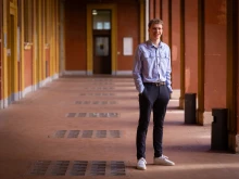 Robin Franssen, 18, of Belgium, is a first-year philosophy student at the Pontifical University of St. Thomas Aquinas.