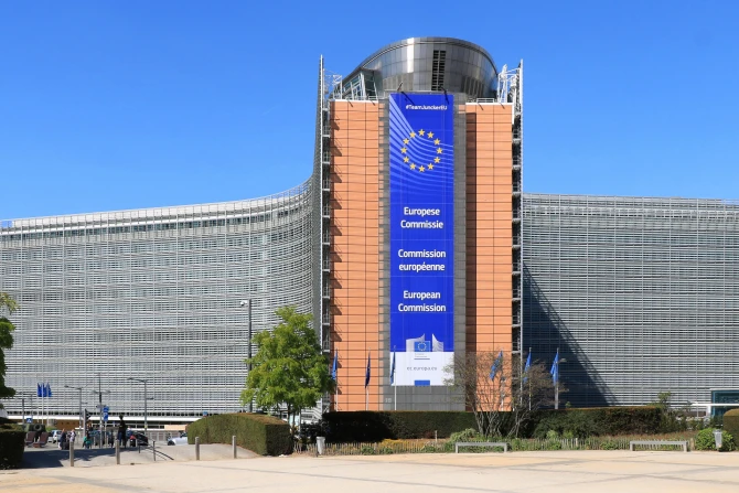The Berlaymont building in Brussels, seat of the European Commission