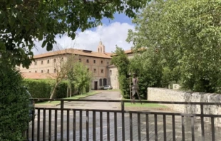 Entrance to St. Clare’s Monastery in Belorado, Burgos, Spain. Credit: Nicolás de Cárdenas/EWTN News