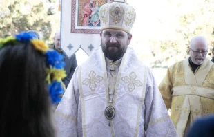 Greek Catholic Bishop Maksym Ryabukha of the Exarchate of Donetsk, Ukraine. Credit: Ukrainian Greek Catholic Church
