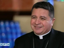 Bishop Evelio Menjivar speaks with “EWTN News in Depth” on Friday, March 14, 2025.
