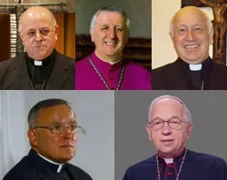 Bishop Ricardo Blázquez, Bishop Giuseppe Versaldi, Archbishop Ricardo Ezzatti, Archbishop Charles Chaput and Bishop Ricardo Watti (top to bottom, left to right)?w=200&h=150