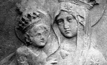 The Blessed Mother and the Child Jesus.
