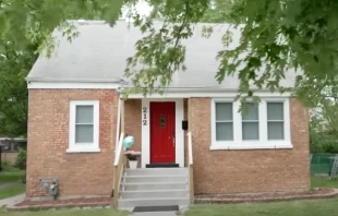 The childhood home of Pope Leo XIV in Dolton, Illinois. Credit: “EWTN News in Depth”/Screenshot
