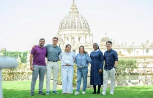 Several of the participants at the 2025 EWTN Summer Academy in Rome, an intensive program in religious journalism and digital storytelling, come from places where Catholics live their faith amid severe adversity. Credit: Lemmy Ogbonnaya Ijioma/EWTN Summer Academy