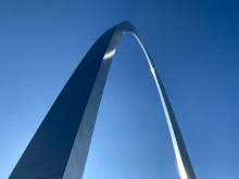 The St. Louis Arch.