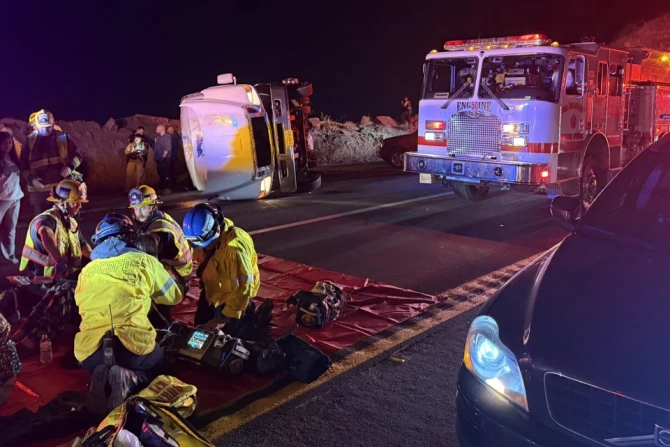 California bus crash