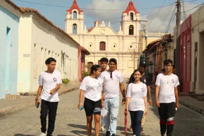 Young people in Camagüey, Cuba