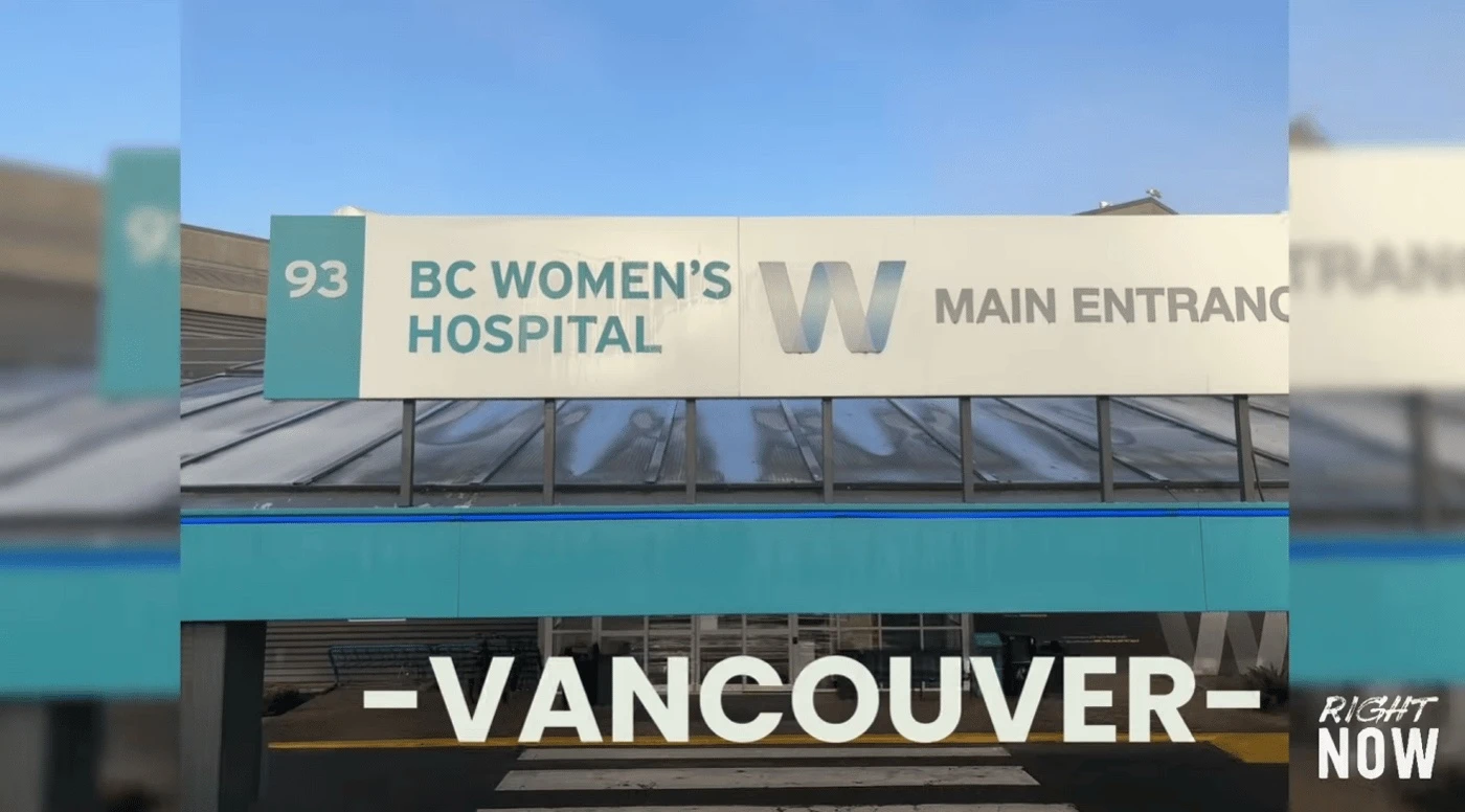A screenshot from the Vancouver video in which Alissa Golob recorded her conversation with a health care worker at BC Women’s Hospital.?w=200&h=150