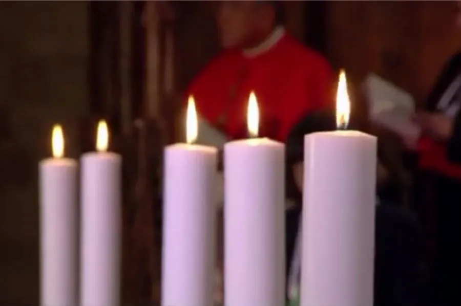 Candles burn at an Oct. 31, 2016 ecumenical prayer service in Lund, Sweden. ?w=200&h=150
