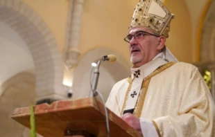 Cardinal  Pierbattista Pizzaballa is the Latin Patriarch of Jerusalem Credit: Courtesy of the Latin Patriarchate of Jerusalem