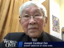 Cardinal Joseph Zen is bishop emeritus of Hong Kong.