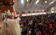 Cardinal Orlando Beltran Quevedo blesses Catholics after celebrating a Mass in Cotabato on Oct. 11, 2024.