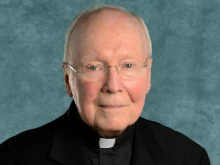 Cardinal James Francis Stafford, Major Penitentiary Emeritus of the Apostolic Penitentiary, in December 2021.