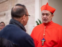Filipino Cardinal Pablo Virgilio Siongco David was created a cardinal by Pope Francis during the consistory at St. Peter’s Basilica on Dec. 7, 2024.