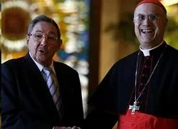 President Raul Castro and Cardinal Tarcisio Bertone?w=200&h=150