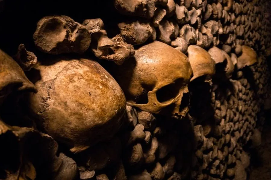 Catacombs of Paris, France. Photo: Travis Grossen via Unsplash. ?w=200&h=150