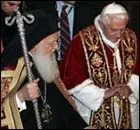 Pope Benedict with Ecumenical Patriarch Bartholomew, during the Holy Father's recent trip to Turkey?w=200&h=150