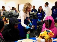 Catholic Charities D.C. provides Thanksgiving meals to guests on Nov. 25, 2025.