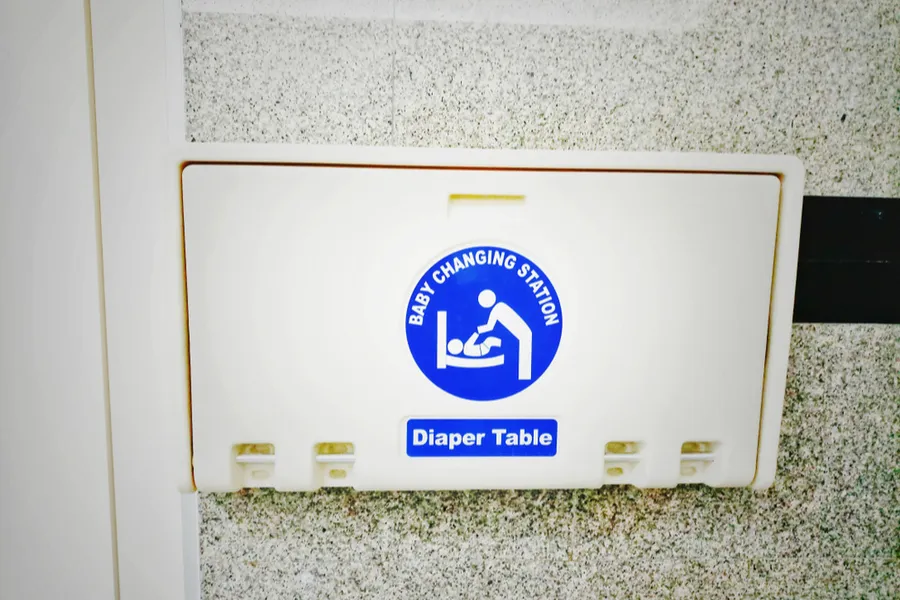 pampers changing tables