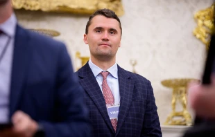 Turning Point USA co-founder Charlie Kirk (pictured at the White House in May) was shot and killed on Sept. 10, 2025, while speaking to college students in Utah. Credit: Andrew Harnik/Getty Images