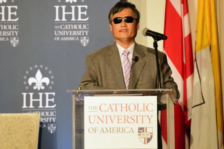Chen Guanchen, Distinguished Visiting Fellow at Catholic University’s Institute for Policy Research. Credit: Catholic University of America