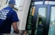 Chicago firefighters attend to a woman outside a doorway in video taken in November 2025 by Coalition Life.