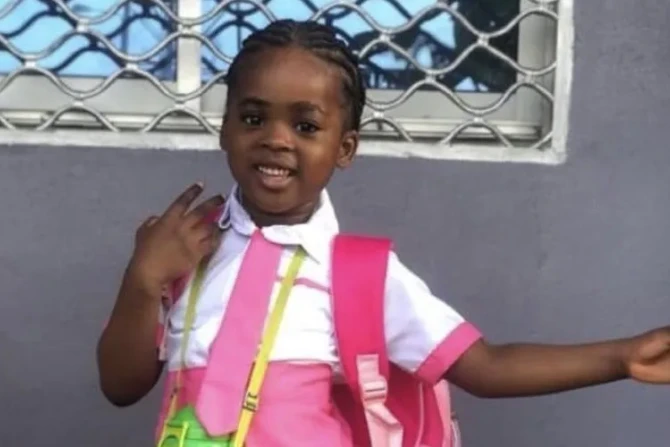 Enondiale Tchuengia Carolaise, who was shot to death at a checkpoint in Buea, Cameroon, Oct. 14, 2021.