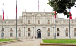 La Moneda Presidential Palace in Santiago, Chile.