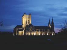 The Chapel of Christ the King at Christendom College in Front Royal, Virginia.