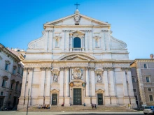 The Church of the Gesù, where a Mass and prayer vigil for LGBT Christians took place on Sept. 6, 2025, in Rome during the 2025 Jubilee Year of Hope.