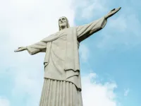 Christ the Redeemer statue in Brazil / 