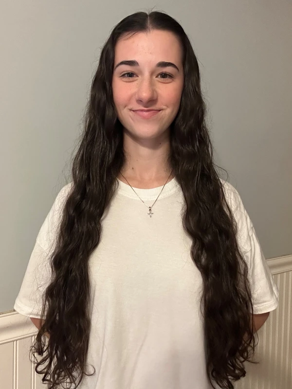 Claire Vitellaro is among teens chosen to ask Pope Leo XIV questions at the National Catholic Youth Conference Nov. 21, 2025. Credit: Courtesy of National Federation for Catholic Youth Ministry