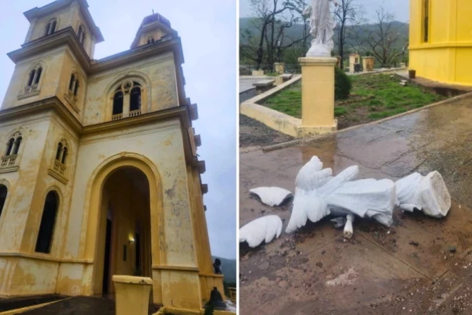 Marian shrine hit by hurricane in Cuba