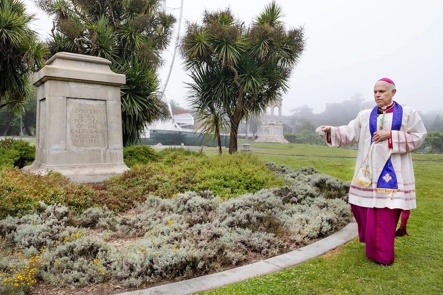 After Saint Junípero Serra statue torn down in San Francisco