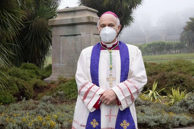 Archbishop Salvatore Cordileone during a June 27 prayer service in Golden Gate Park. ?w=200&h=150