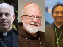 Archbishop Salvatore Cordileone, Cardinal Sean O’Malley, and Bishop Earl Fernandes.