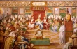 The Council of Nicaea in 325 as depicted in a fresco in Salone Sistino at the Vatican.