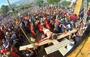 Holy Week in Mexico City’s Iztapalapa sector. Credit: Photo courtesy of Holy Week Organizing Committee in Iztapalapa