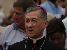 Cardinal Blase Cupich of Chicago, pictured in Rome in 2015. 