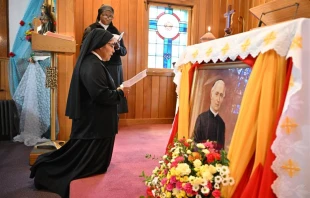 Sister Reji Varghese began her three-year term as head of the Daughters of Charity of the Most Precious Blood for the United States after her recent installation. Credit: Joe Gigli/Diocese of Paterson