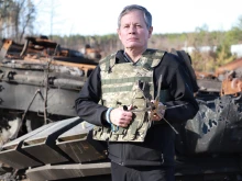 Senator Steve Daines (R-Montana) in Ukraine during Holy Week 2022