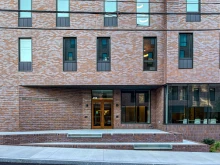 A residence hall at Brown University in Providence, Rhode Island.