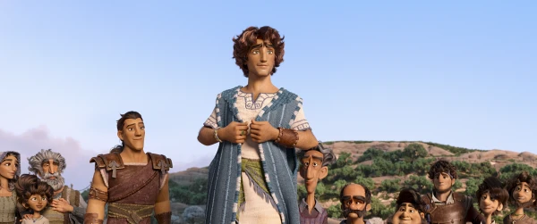 A new animated film titled “David” tells the story of King David — from his humble beginnings as a shepherd boy to his battle against Goliath. Credit: Sunrise Animation Studios