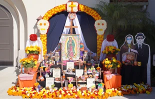 Dia de los Muertos in Santa Clara Cemetery, Oxnard, Ca.   Archdiocese of Los Angeles/Sarah Yaklic