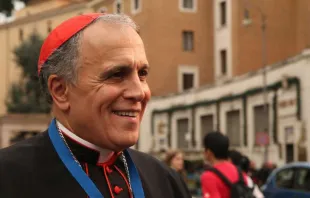 Cardinal Daniel DiNardo of Galveston-Houston, Texas in Vatican City during the Synod of Bishops on October 9, 2015.   Bohumil Petrik/CNA