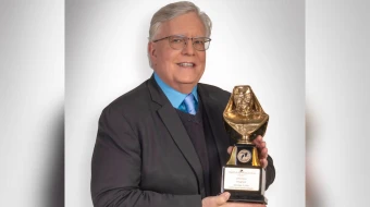 Former EWTN president Doug Keck was presented with the Mother Angelica Award on Dec. 12, 2025.