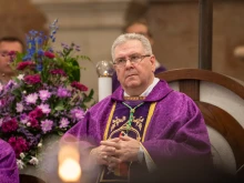 Father Francesco Patton, Custos of the Holy Land, presides over the solemn Mass for the 1st Sunday of Advent, on Sunday, Dec. 2, 2023.